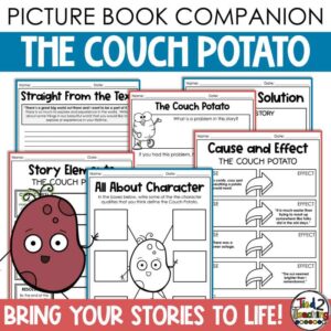 The Couch Potato Book Companion from Tied 2 Teaching Product Cover