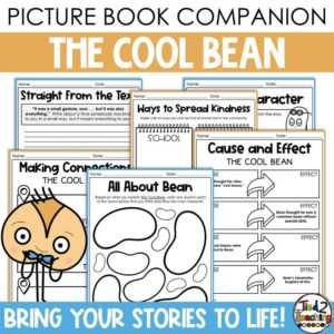 The Cool Bean Book Companion from Tied 2 Teaching Product Cover