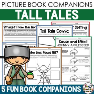 Tall Tales Picture Book Companion Bundle from Tied 2 Teaching Product Cover