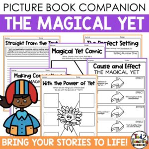 The Magical Yet Book Companion Product Cover by Tied 2 Teaching