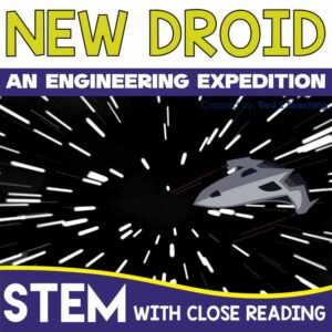 Star Wars Day May the 4th Be with You Design a Droid STEM Challenge by Tied 2 Teaching Product Cover