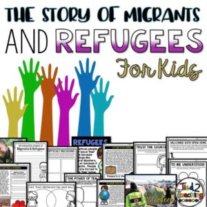 Migrants and Refugees Social Studies Pack from Tied 2 Teaching Product Cover