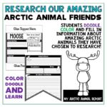 January Winter Arctic Animals Report Animal Craft Research Project ...