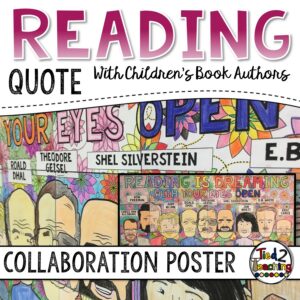 Children's Book Author's Collaboration Poster by Tied 2 Teaching Product Cover