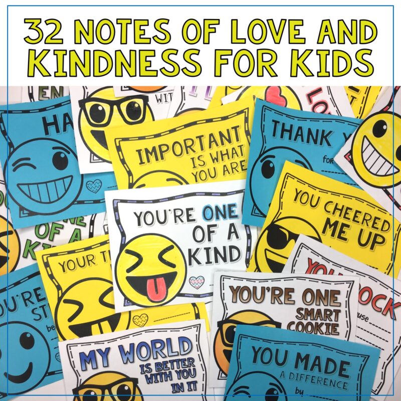 Random Acts of Kindness Love & Encouragement Notes from the Teacher - Image 2