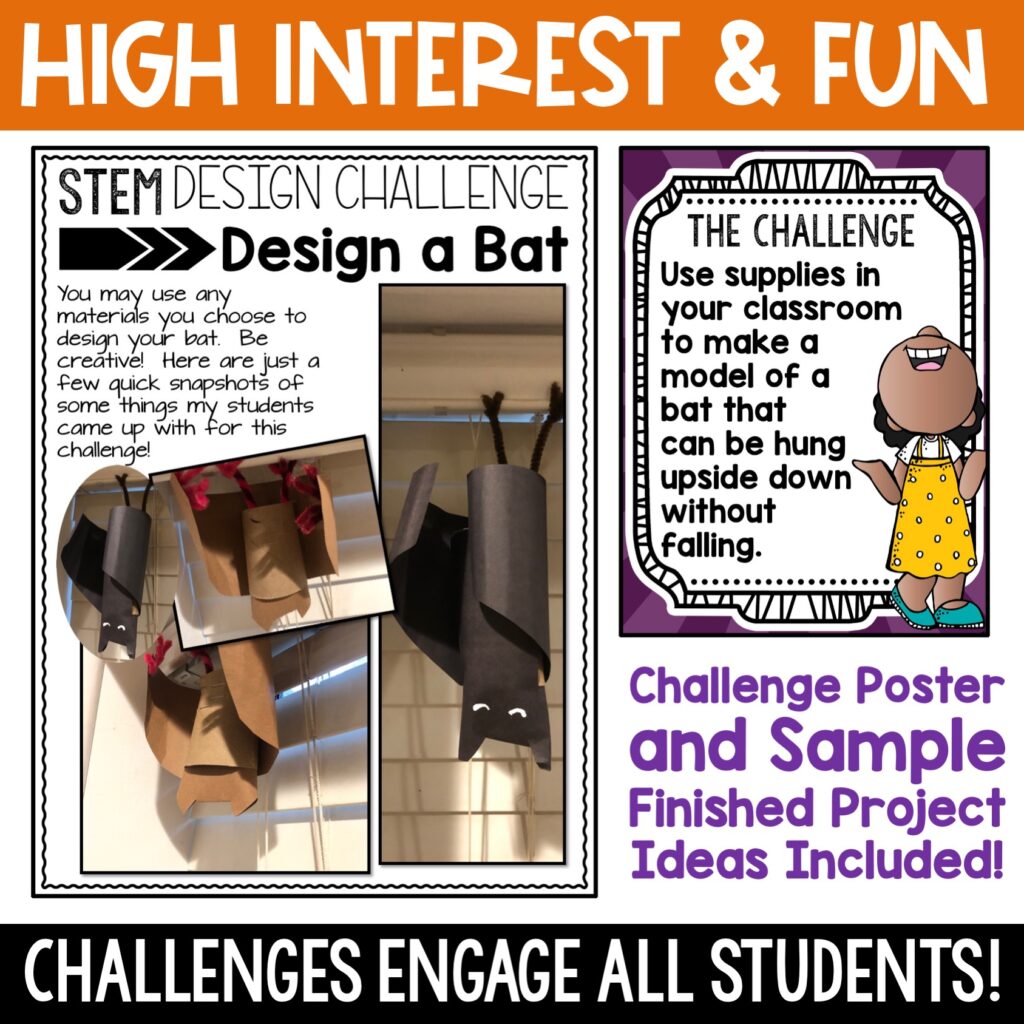 October STEM and Halloween STEM Activities and Challenges with Close ...
