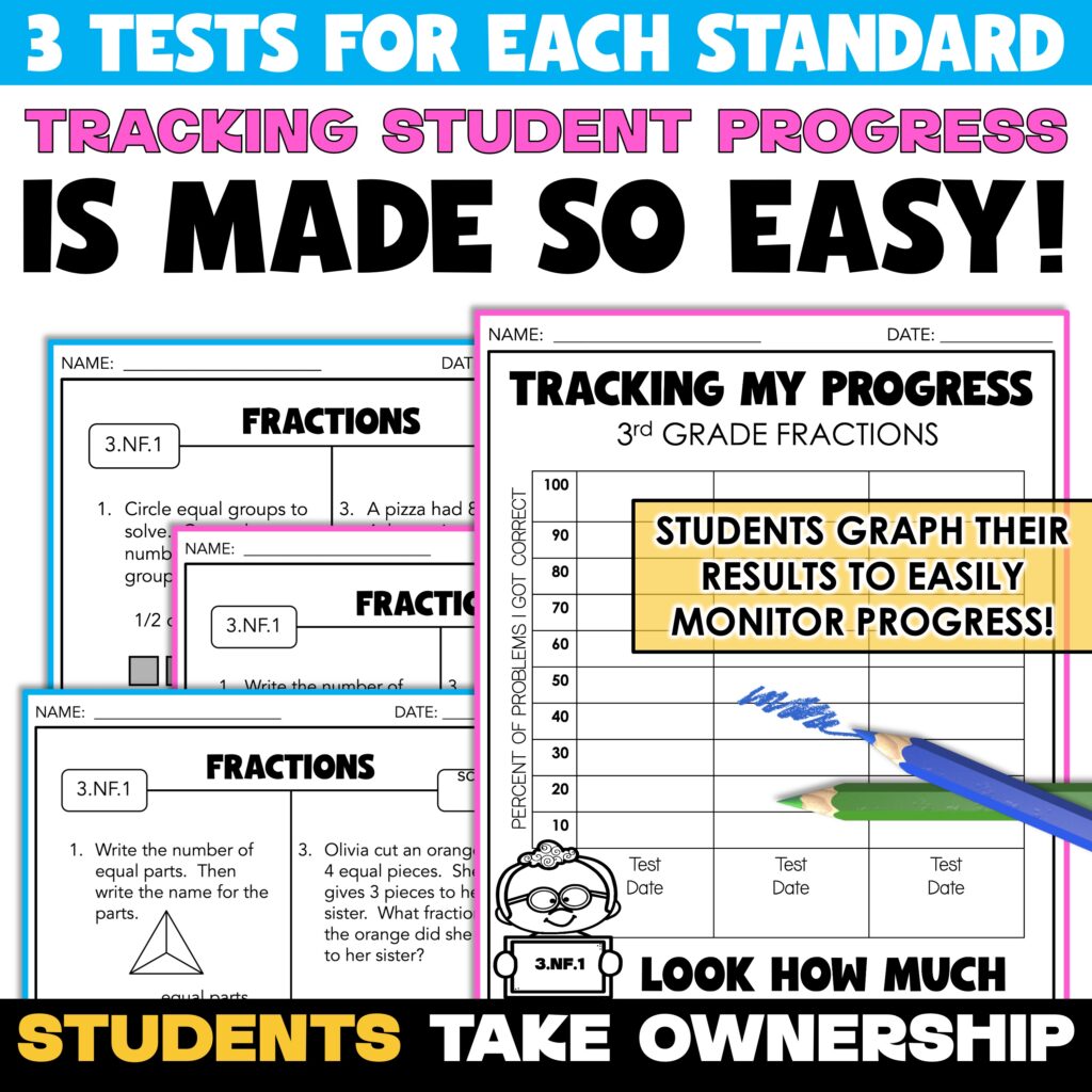 3rd Grade Math Test Prep Bundle Daily Math Practice Spiral Review Warms ...