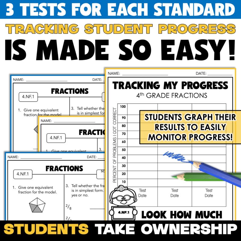 4th Grade Math Test Prep Bundle Daily Math Practice Spiral Review Warms Ups - Image 2