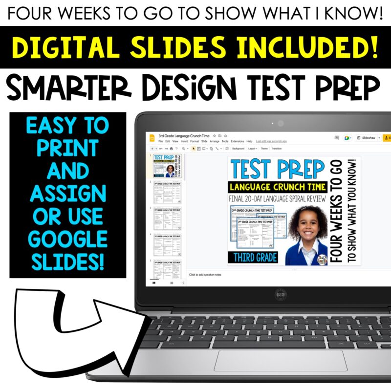3rd Grade Language Test Prep 3rd Grade ELA State Test Prep Worksheets - Image 4