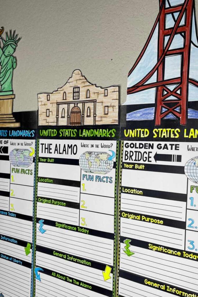 American Landmarks Research Pennants