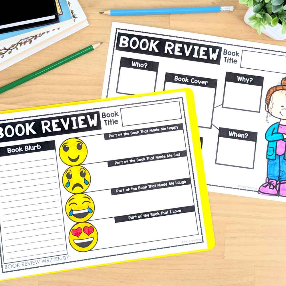 Book Report for Any Book